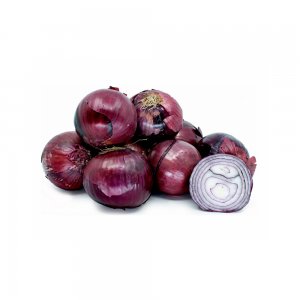 Oignons Rouges, Égypte, 10 kg, 80 pièces / carton