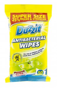 Lingettes Antibactériennes 151 - Lot de 12 x 50 lingettes
