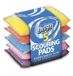 Tampons à Récurer Couleurs Mixtes 151 - Lot de 5
