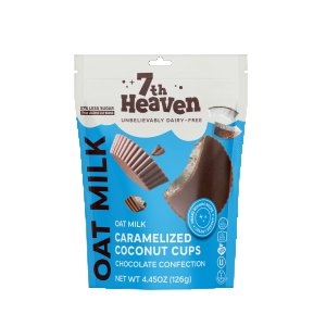 7th Heaven - Cups Crème Coco Caramel au Chocolat d'Avoine
