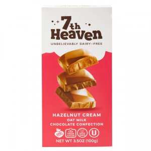 7th Heaven - Chocolat d'Avoine Crème de Noisette - 100g