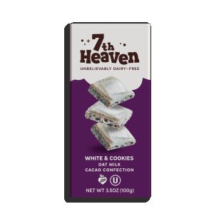 7th Heaven - Chocolat d'Avoine Blanc & Cookies - 100g