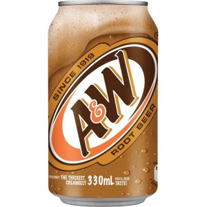 Soda A&W Root Beer - 24 x 355ml
