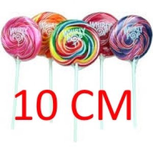 Sucettes Whirly Pop Assorties 10cm - Lot de 48