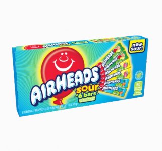 Airheads Theater Box Assortis Sours - 93,6g