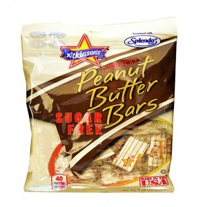 Barres au Beurre de Cacahuète Atkinson (Sans Sucre) - 106g