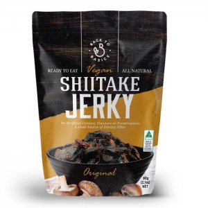 Jerky de Shiitake Végan Back to Basics - 60g