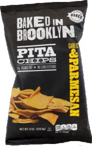 Chips de Pita Parmesan & Ail Baked In Brooklyn - 170g