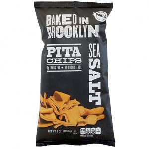 Chips de Pita au Sel de Mer Baked In Brooklyn - 170g