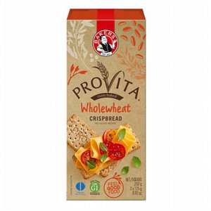 Bakers Provita Wholewheat Crispbread - 250g