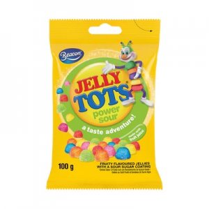Beacon Jelly Tots Power Sour - 100g