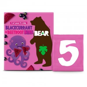 Bear Bites Cassis & Betterave - Multipack 5 x 18g