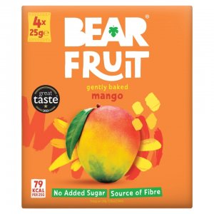 Mangue Doucement Cuite Bear Fruit - Multipack 4 x 25g