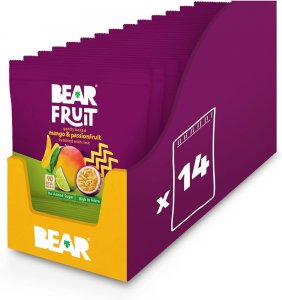 Bear Fruit Snack Pack Mangue & Passion - 30g