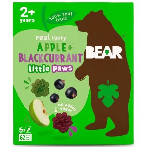 Bear Paws Multipack Pomme & Cassis - 5 x 20g