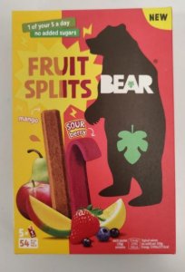 Bear Splits Mangue & Baies Acides - 5 x 20g