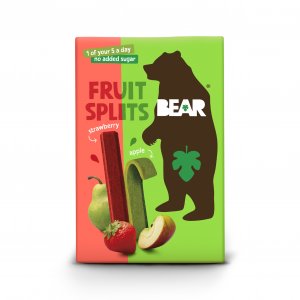 Bear Splits Fraise & Pomme - 5 x 20g