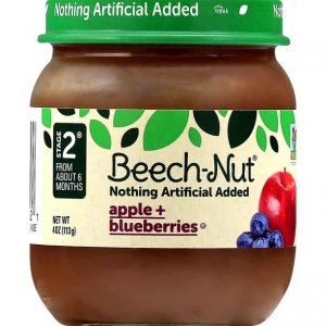 Purée Beech Nut Pomme & Myrtille - 113g
