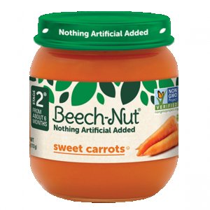 Purée Beech Nut Carottes Douces - 113g