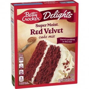 Préparation Gâteau Red Velvet Betty Crocker - 375g