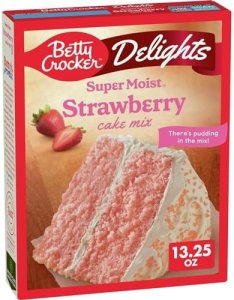 Préparation Gâteau aux Fraises Betty Crocker - 375g