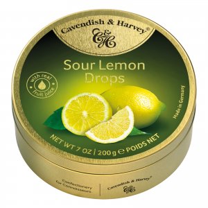Bonbons Citron Acide Cavendish & Harvey - 200g