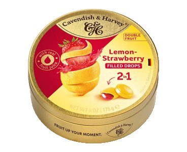 Bonbons Citron Fourrés Fraise Cavendish & Harvey - 175g
