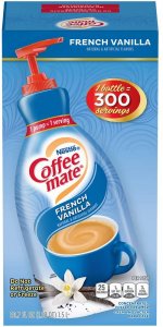 Coffee Mate Pompe à Crémière Vanille Française - 1,5 L