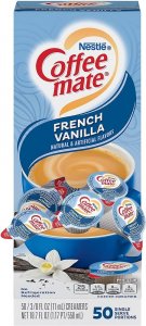 Coffee Mate Vanille Française Portions Liquides - 4 x 50 x 11ml
