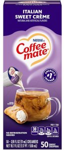 Coffee Mate Liquide Italian Sweet Creme - Multipack 4 x 50 portions