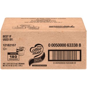 Coffee Mate Liquide Vanille Caramel - Vrac 180 portions