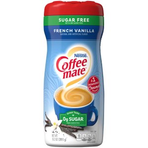 Coffee Mate en Poudre Vanille Française SANS SUCRE - 289,1 g