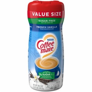 Coffee Mate en Poudre Vanille Française SANS SUCRE - 578 g