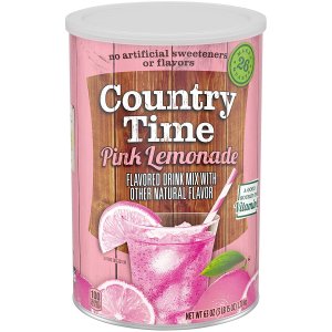 Préparation pour Limonade Rose Country Time - Format Professionnel 1,78 kg
