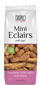 Mini Éclairs au Sucre Crispico - 125g