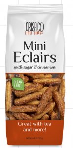 Mini Éclairs Sucre et Cannelle Crispico - 125g