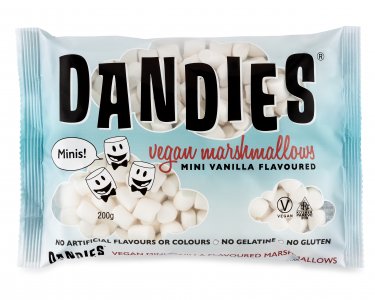 Mini Guimauves Végétaliennes à la Vanille Dandies - 200g