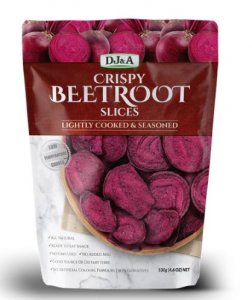 Tranches de Betterave Croustillantes DJ & A - 130g