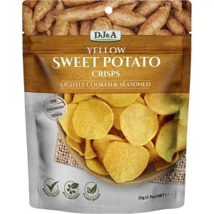 Chips de Patate Douce Jaune DJ & A - 55g