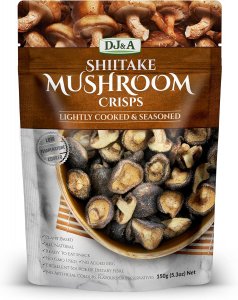 Chips de Champignons Shiitake DJ&A - 16 x 150 g