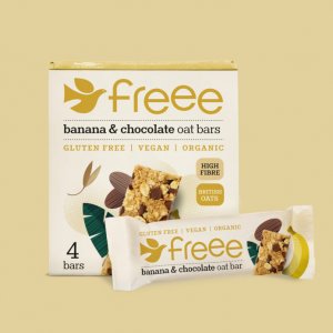 Multipack Barres d Avoine Flapjack Banane & Chocolat Doves Farm - 7 x 4 x 35g