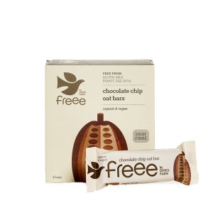 Multipack Barres d'Avoine Flapjack Pépites de Chocolat Doves Farm - 7 x 4 x 35g