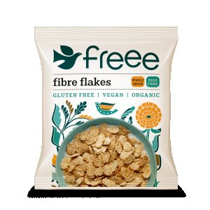Portions Individuelles Fibre Flakes Sans Gluten Doves Farm - 30g