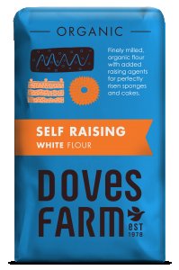 Farine Blanche avec Poudre à Lever Bio Doves Farm - 1 kg