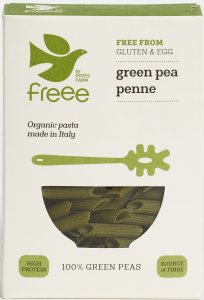 Penne aux Pois Verts Doves Farm - 250g