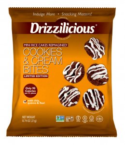 Mini Galettes de Riz Cookies & Cream Drizzilicious - 21g