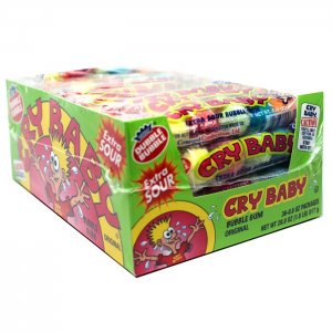 Tubes de Gommes Assorties Cry Baby - 36 x 22,67g