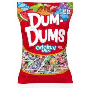 Sucettes Dum Dums Original Mix - Sachet 99g