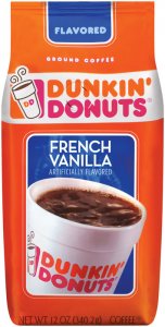 Café Dunkin Donuts French Vanilla - 340,2g