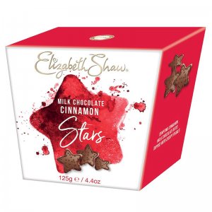 Étoiles Chocolat au Lait Cannelle Elizabeth Shaw - 125g